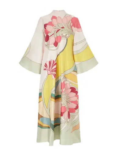 La DoubleJ Floral-print Silk Maxi Dress | Thumbnail 1 La DoubleJ Floral-print Silk Maxi Dress | Thumbnail 1