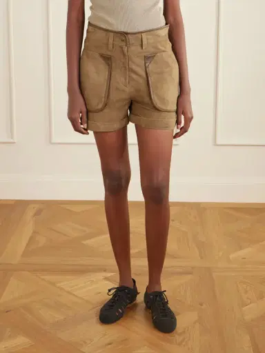 Isabel Marant Marline Suede Cargo Shorts | Thumbnail 3 Isabel Marant Marline Suede Cargo Shorts | Thumbnail 3