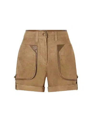 Isabel Marant Marline Suede Cargo Shorts | Thumbnail 1 Isabel Marant Marline Suede Cargo Shorts | Thumbnail 1