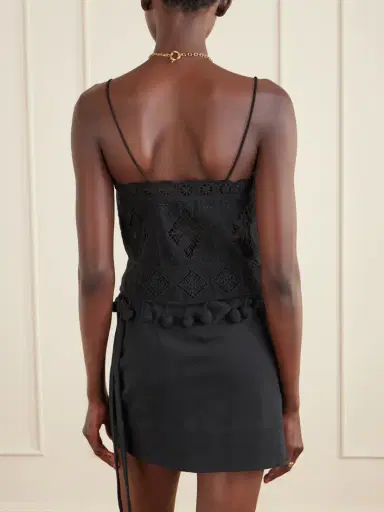 Isabel Marant Nelssy Crocheted Cotton-blend Tank | Thumbnail 3 Isabel Marant Nelssy Crocheted Cotton-blend Tank | Thumbnail 3