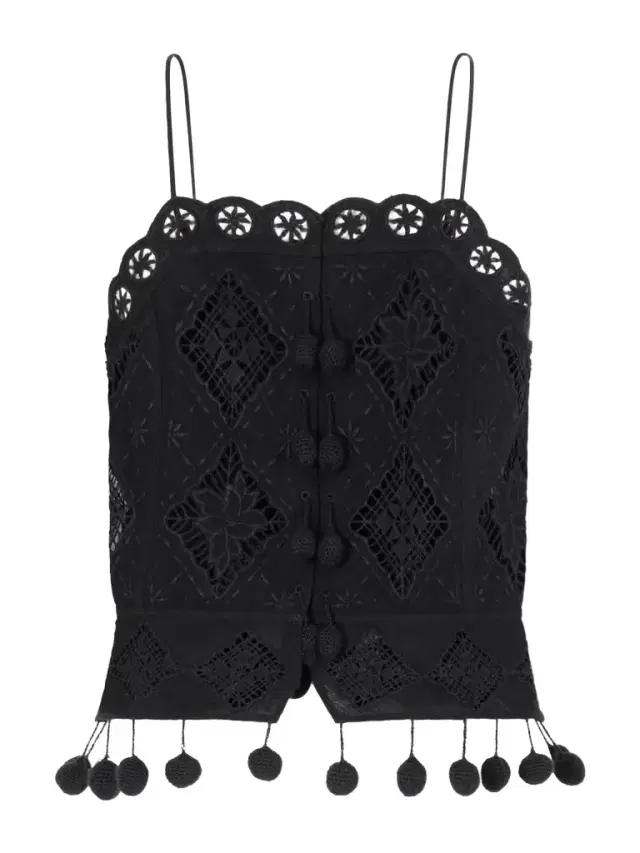 Nelssy Crocheted Cotton-blend Tank