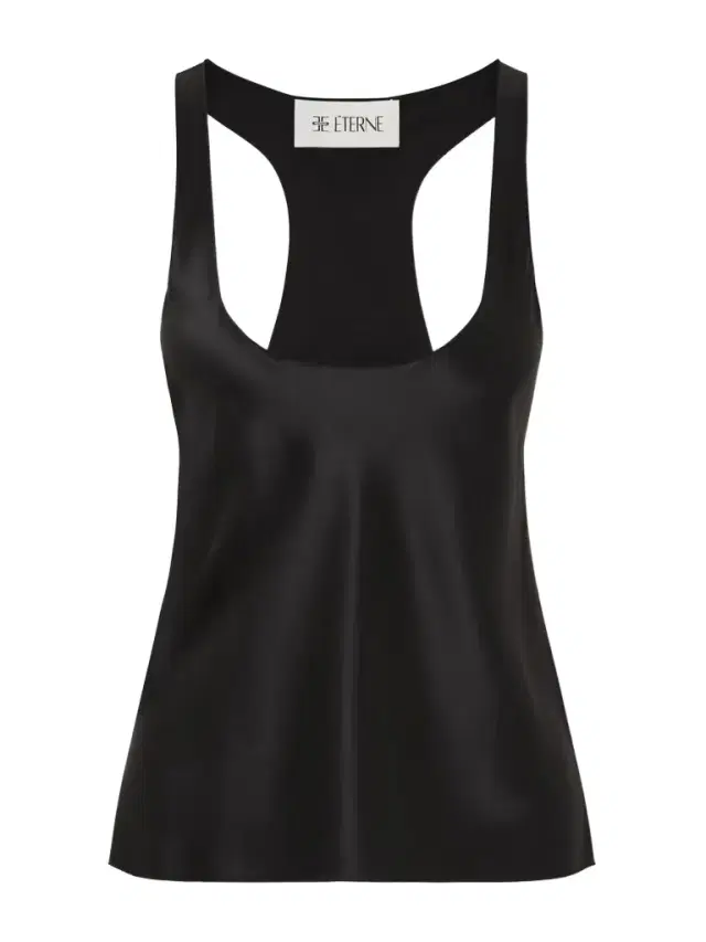 Hedi Silk-blend Satin Tank