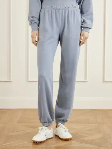 ÉTERNE Vinny Cotton-jersey Tapered Pants | Thumbnail 3 ÉTERNE Vinny Cotton-jersey Tapered Pants | Thumbnail 3