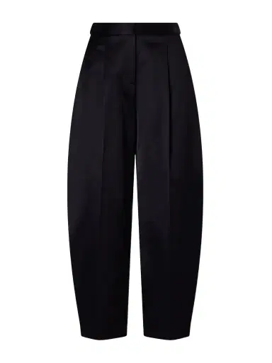 Alaïa Pleated Cotton-blend Tapered Pants | Thumbnail 1