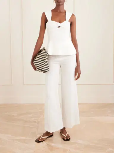Faithfull Pallida Linen Top | Thumbnail 2 Faithfull Pallida Linen Top | Thumbnail 2