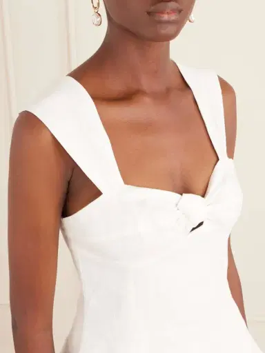 Faithfull Pallida Linen Top | Thumbnail 4 Faithfull Pallida Linen Top | Thumbnail 4