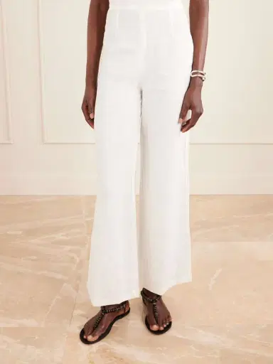 Faithfull Syna Linen Straight-leg Pants | Thumbnail 3 Faithfull Syna Linen Straight-leg Pants | Thumbnail 3