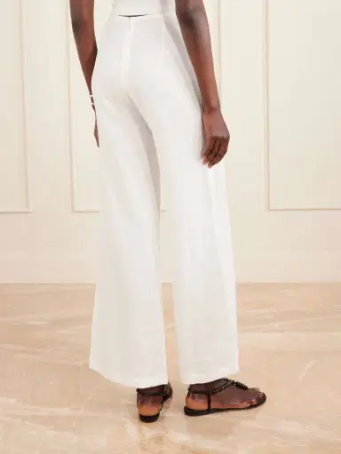 Faithfull Syna Linen Straight-leg Pants | Thumbnail 4 Faithfull Syna Linen Straight-leg Pants | Thumbnail 4