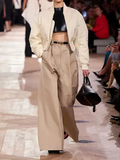 Balenciaga Pleated Cotton Wide-leg Pants | Thumbnail 6 Balenciaga Pleated Cotton Wide-leg Pants | Thumbnail 6