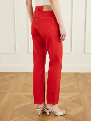 Blazé Milano Clapotis Paso Cropped High-rise Straight-leg Jeans | Thumbnail 4 Blazé Milano Clapotis Paso Cropped High-rise Straight-leg Jeans | Thumbnail 4