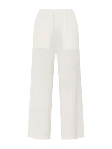 TOTEME Cotton And Silk-blend Straight-leg Pants | Thumbnail 1