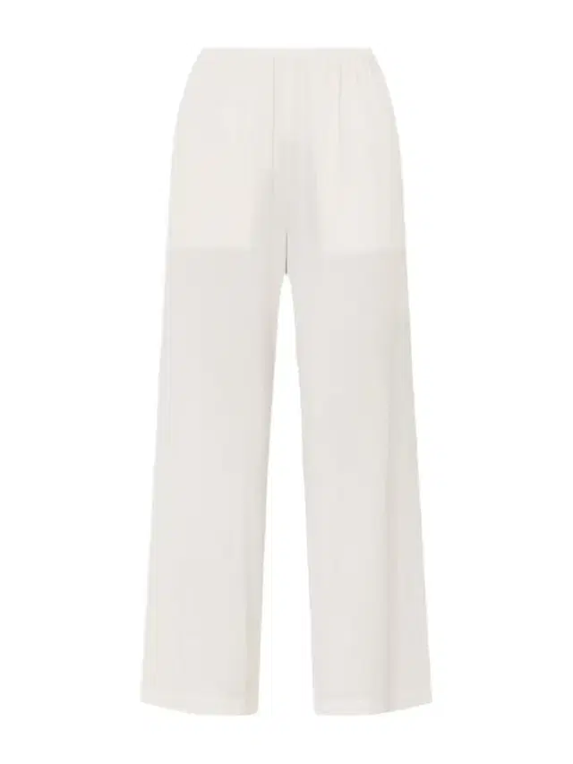 TOTEME Cotton And Silk-blend Straight-leg Pants