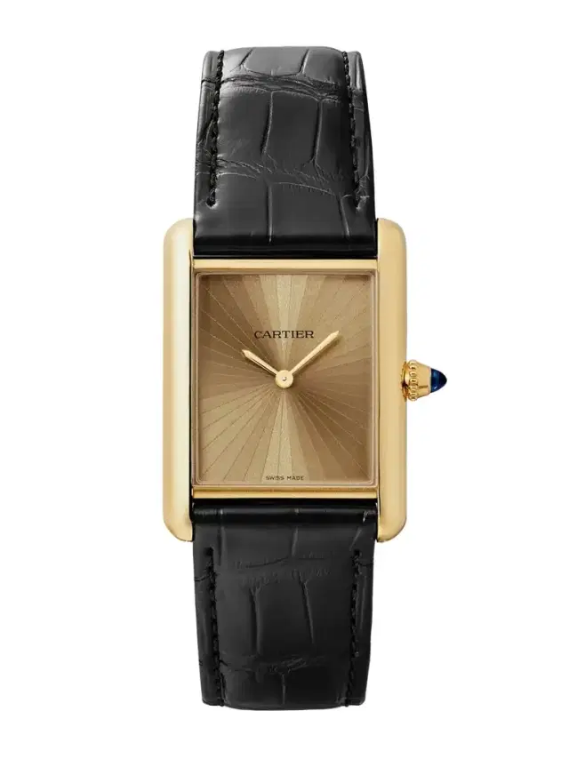 Cartier Tank Louis  Medium 18-karat Gold Watch