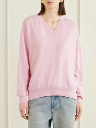 Daughter Tahra Cashmere And Cotton-blend Sweater | Thumbnail 3 Daughter Tahra Cashmere And Cotton-blend Sweater | Thumbnail 3