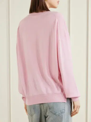 Daughter Tahra Cashmere And Cotton-blend Sweater | Thumbnail 4 Daughter Tahra Cashmere And Cotton-blend Sweater | Thumbnail 4