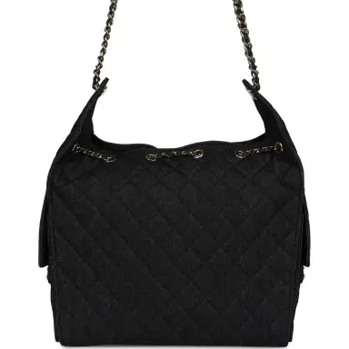 Chanel Chanel Medium 25 Hobo Bag Dark Denim Light Gold Hardware | Thumbnail 4 Chanel Chanel Medium 25 Hobo Bag Dark Denim Light Gold Hardware | Thumbnail 4