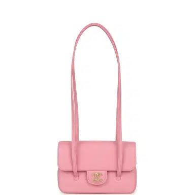 Chanel Chanel Mini Preppy Coco Clutch with Straps Pink Shiny Caviar Brushed Gold Hardware | Thumbnail 7 Chanel Chanel Mini Preppy Coco Clutch with Straps Pink Shiny Caviar Brushed Gold Hardware | Thumbnail 7