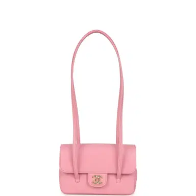 Chanel Chanel Mini Preppy Coco Clutch with Straps Pink Shiny Caviar Brushed Gold Hardware | Thumbnail 6 Chanel Chanel Mini Preppy Coco Clutch with Straps Pink Shiny Caviar Brushed Gold Hardware | Thumbnail 6
