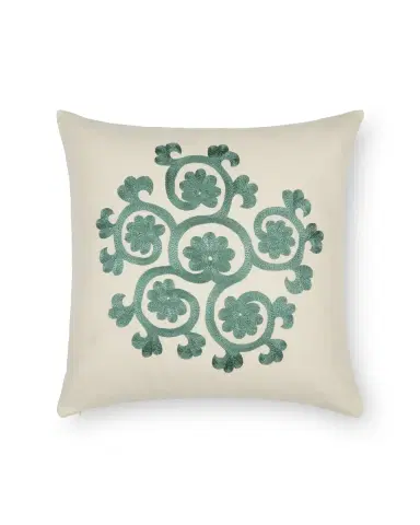 Emporio Sirenuse Flower Cushion Cover | Thumbnail 3