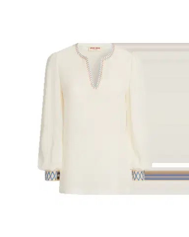 Emporio Sirenuse Vera Shirt with Ballerina Embroidery | Thumbnail 13