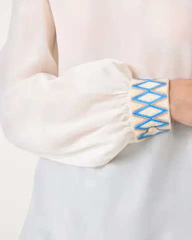 Emporio Sirenuse Vera Shirt with Ballerina Embroidery | Thumbnail 7