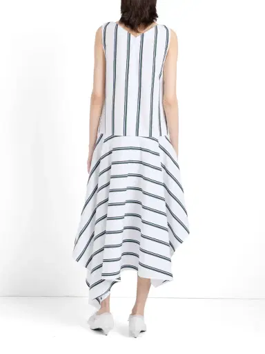 Proenza Schouler Beatriz Cotton-Silk Midi Dress | Thumbnail 4 Proenza Schouler Beatriz Cotton-Silk Midi Dress | Thumbnail 4