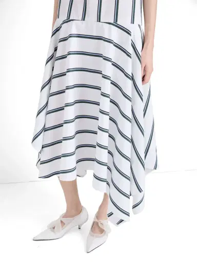 Proenza Schouler Beatriz Cotton-Silk Midi Dress | Thumbnail 5 Proenza Schouler Beatriz Cotton-Silk Midi Dress | Thumbnail 5