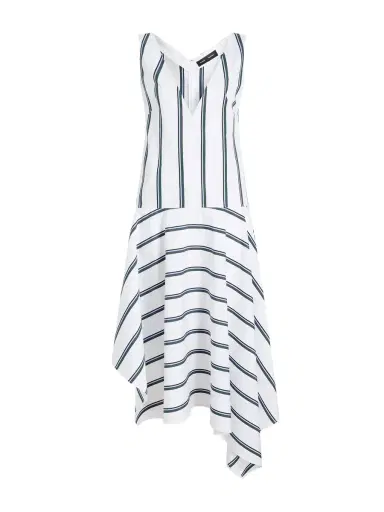 Proenza Schouler Beatriz Cotton-Silk Midi Dress | Thumbnail 1 Proenza Schouler Beatriz Cotton-Silk Midi Dress | Thumbnail 1