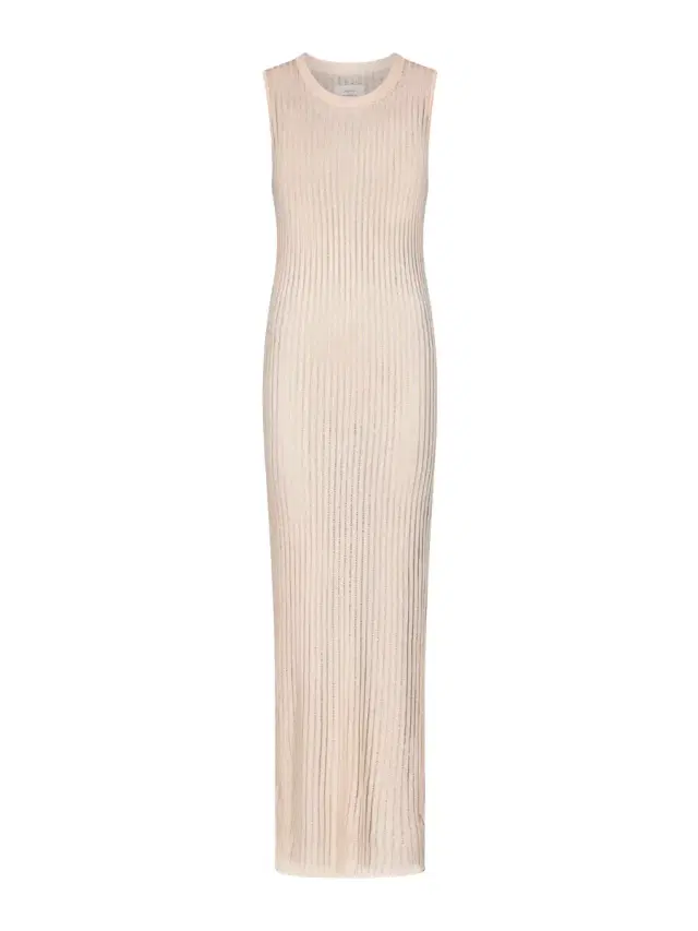 Icaria Semi-Sheer Midi Dress