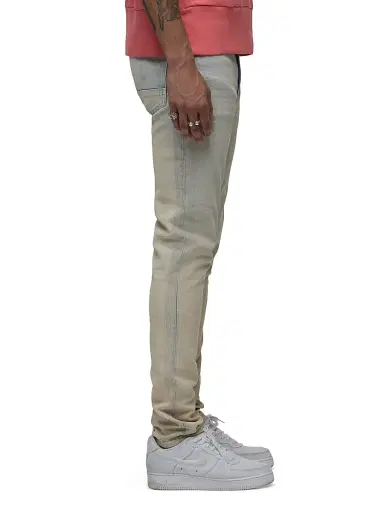 Hudson Jeans Men's Zack Coated Skinny-Fit Jeans - Coated Moss | Thumbnail 5 Hudson Jeans Men's Zack Coated Skinny-Fit Jeans - Coated Moss | Thumbnail 5