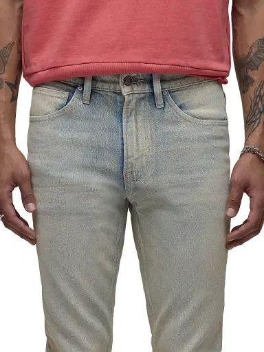 Hudson Jeans Men's Zack Coated Skinny-Fit Jeans - Coated Moss | Thumbnail 7 Hudson Jeans Men's Zack Coated Skinny-Fit Jeans - Coated Moss | Thumbnail 7