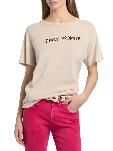 R13 Women's Pinky Promise Boy T-Shirt - Acid Khaki Stone | Thumbnail 3