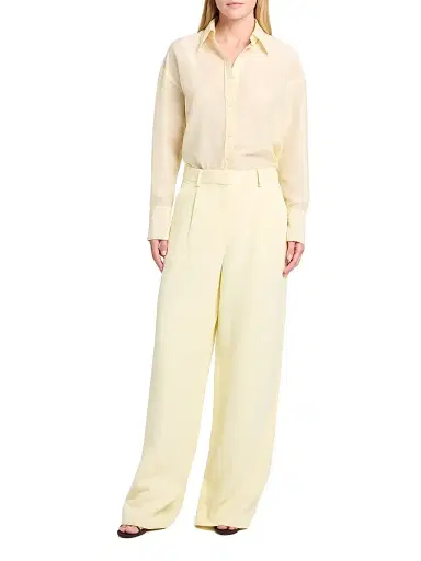 TWP Women's Hudson St. Linen-Blend Pants | Thumbnail 3 TWP Women's Hudson St. Linen-Blend Pants | Thumbnail 3