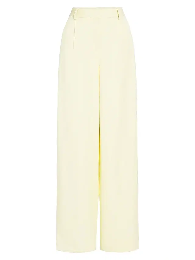 TWP Women's Hudson St. Linen-Blend Pants - Flan