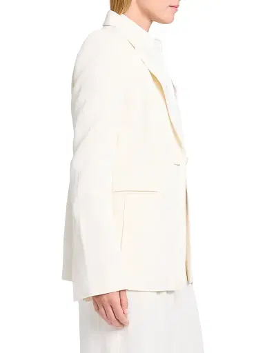 TWP Women's Her Fit Linen-Blend Blazer - Bone | Thumbnail 4 TWP Women's Her Fit Linen-Blend Blazer - Bone | Thumbnail 4