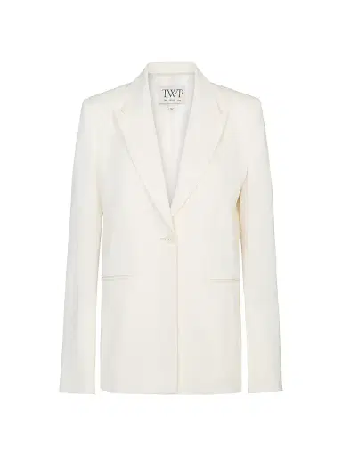 TWP Women's Her Fit Linen-Blend Blazer - Bone | Thumbnail 1 TWP Women's Her Fit Linen-Blend Blazer - Bone | Thumbnail 1