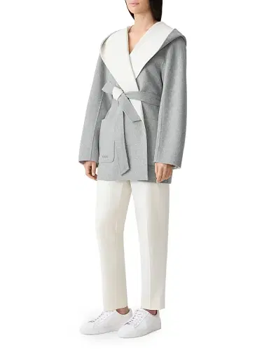 Mackage Women's Paya Wool Wrap Coat | Thumbnail 2