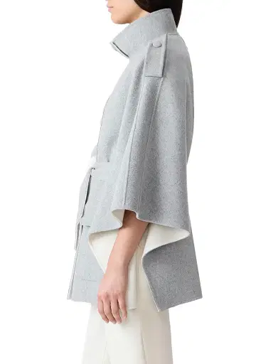 Mackage Women's Henrietta Cape Jacket - Light Grey - Size XS | Thumbnail 4