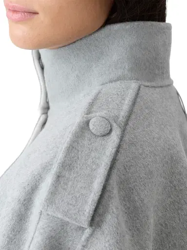 Mackage Women's Henrietta Cape Jacket - Light Grey - Size XS | Thumbnail 7