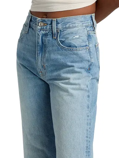 SLVRLAKE Women's Grace Wide-Leg Crop Jeans - Find Your Way - Size 32 | Thumbnail 6