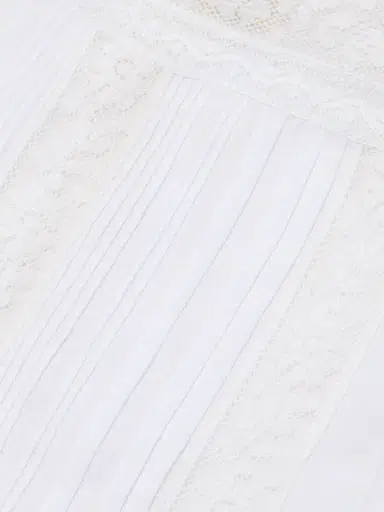 DÔEN Women's Solistice Lace-Trim Top - Salt - Size XS | Thumbnail 7 DÔEN Women's Solistice Lace-Trim Top - Salt - Size XS | Thumbnail 7