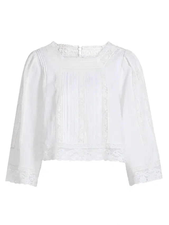 Women's Solistice Lace-Trim Top - Salt