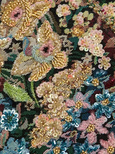 Kobi Halperin Women's Hazel Beaded Floral Fringe Vest - Size XL | Thumbnail 7