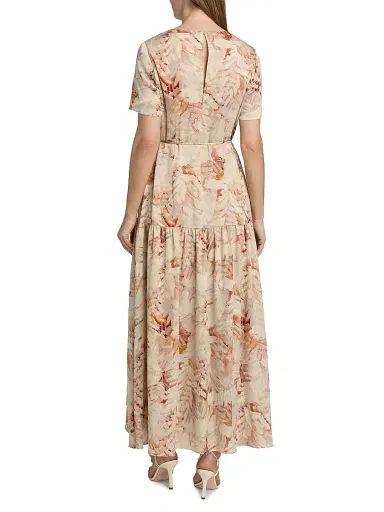 Ungaro Women's Billie Petal Print Midi-Dress | Thumbnail 5
