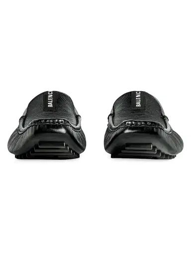 Balenciaga Men's Portofino Loafers - Black - Size 12 | Thumbnail 4