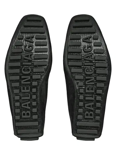 Balenciaga Men's Portofino Loafers - Black - Size 12 | Thumbnail 7