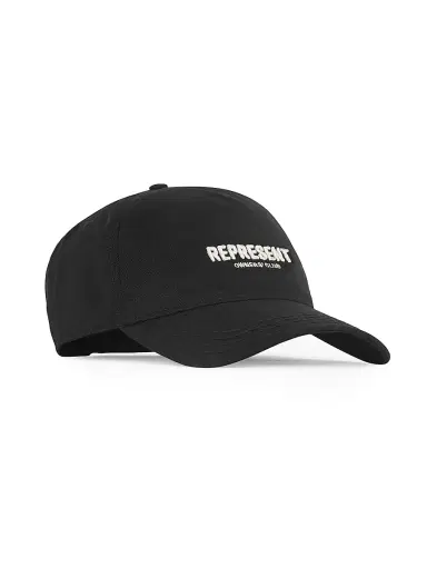 Represent Men's Owners Club Cotton Baseball Cap - Black | Thumbnail 1 Represent Men's Owners Club Cotton Baseball Cap - Black | Thumbnail 1