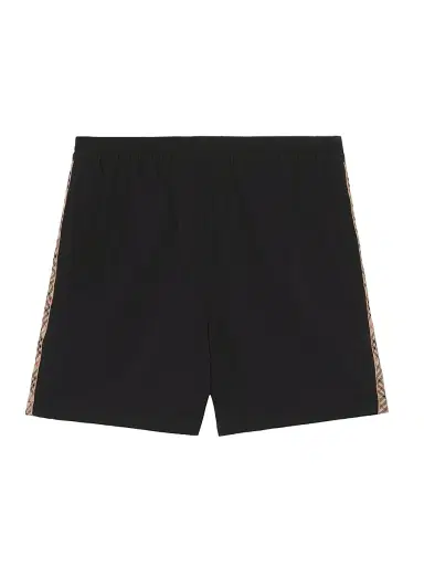 Burberry Men's Seb Check-Trim Swim Shorts | Thumbnail 1 Burberry Men's Seb Check-Trim Swim Shorts | Thumbnail 1