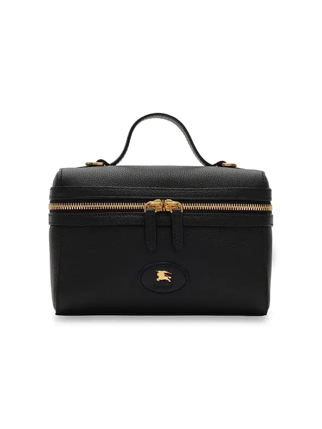 Burberry Women's Bloomsbury Leather Vanity Case - Black