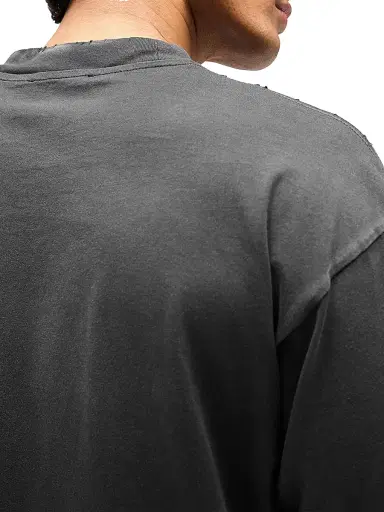 Represent Men's Embellished Logo Cotton T-Shirt - Stained Black - Size XXL | Thumbnail 8